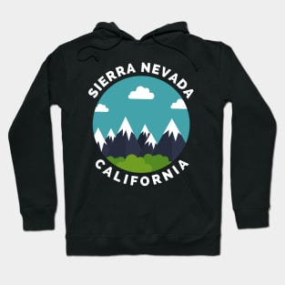 Sierra Nevada California - Sierra Nevada Ski Snowboard Mountain California Yosemite Travel Hoodie